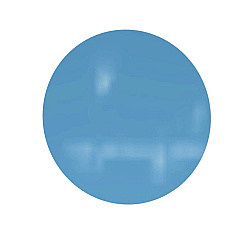 Ghent Coda Low Profile Circular Non-Magnetic Glassboard, 24 x 24, Denim Surface (CDAGN24DM)