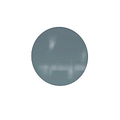 Ghent Coda Low Profile Circular Non-Magnetic Glassboard, 36 x 36, Smoke Surface (CDAGN36SK)