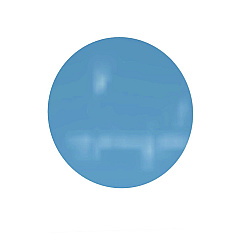 Ghent Coda Low Profile Circular Non-Magnetic Glassboard, 48 x 48, Denim Surface (CDAGN48DM)