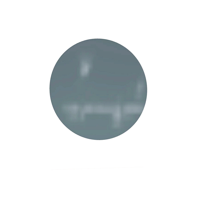 Ghent Coda Low Profile Circular Non-Magnetic Glassboard, 48 x 48, Smoke Surface (CDAGN48SK)