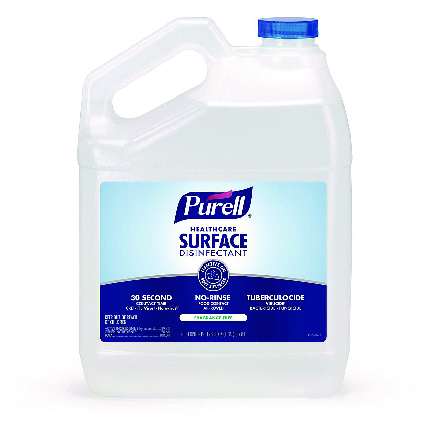 PURELL Healthcare Surface Disinfectant, Fragrance Free, 128 oz Bottle (434004EA)