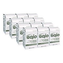 GOJO Ultra Mild Lotion Soap w/Chloroxylenol Refill, Floral Balsam, 800 mL, 12/Carton (921212CT)