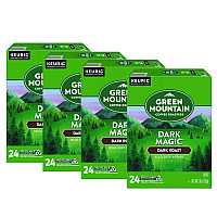 Green Mountain Coffee Dark Magic Extra Bold Coffee K-Cup Pods, 96/Carton (4061CT)
