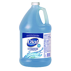 Dial Professional Antibacterial Liquid Hand Soap, Spring Water, 1 gal, 4/Carton (15926)