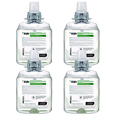 GOJO Green Certified Foam Hand Cleaner, Unscented, 1,250 mL Refill, 4/Carton (516504CT)