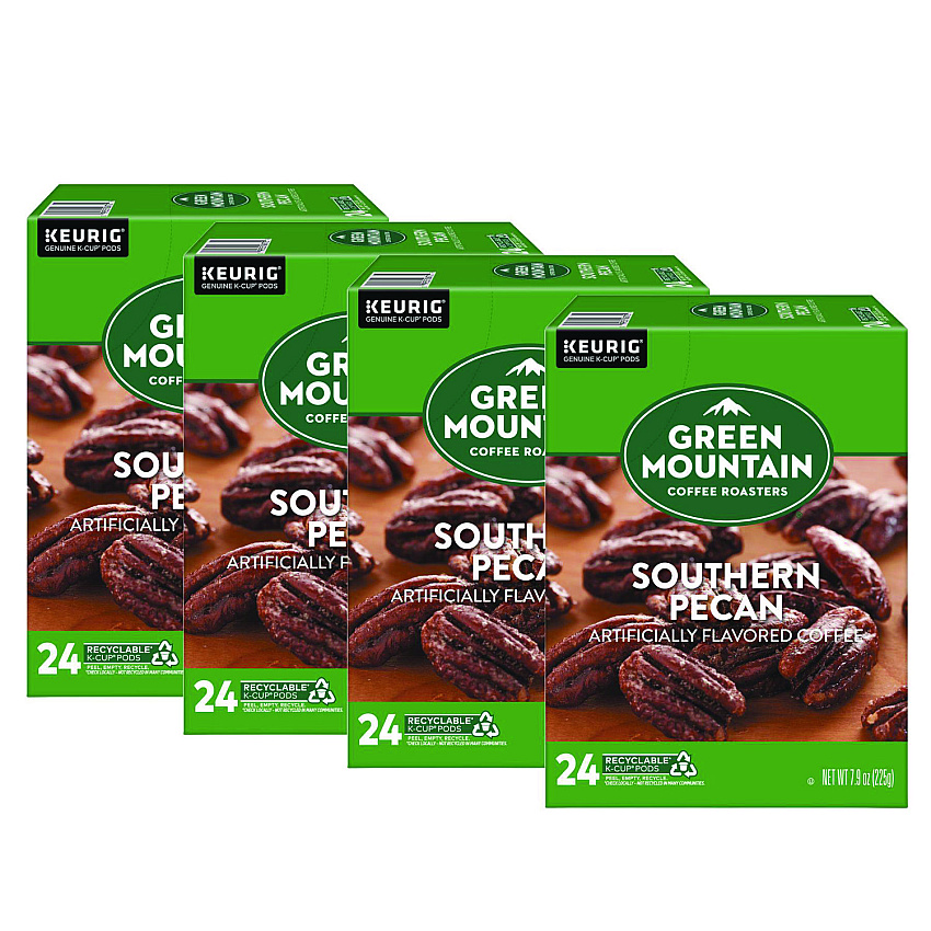 Green Mountain Coffee Southern Pecan Coffee K-Cups, 96/Carton (6772CT)