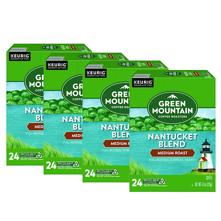 Green Mountain Coffee Nantucket Blend Coffee K-Cups, 96/Carton (6663CT)