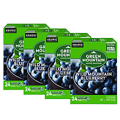 Green Mountain Coffee Fair Trade Wild Mountain Blueberry Coffee K-Cups, 96/Carton (6783CT)
