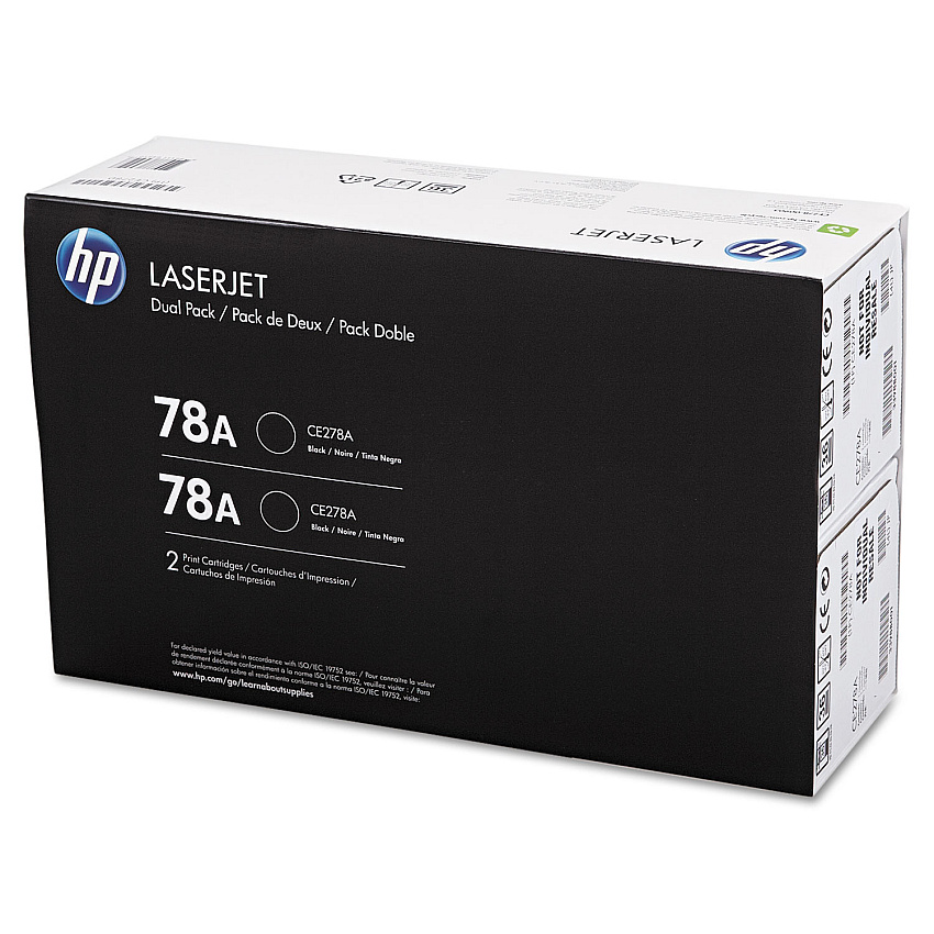 HP CE278D Toner Cartridge Dual Pack