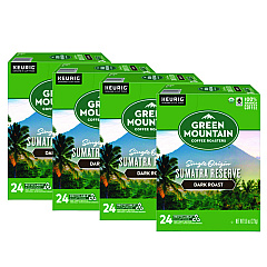 Green Mountain Coffee Fair Trade Organic Sumatran Extra Bold Coffee K-Cups, 96/Carton (4060CT)