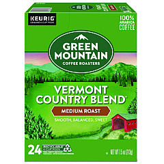 Green Mountain Coffee Vermont Country Blend Coffee K-Cups, 24/Box (6602)