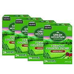 Green Mountain Coffee Vermont Country Blend Coffee K-Cups, 96/Carton (6602CT)