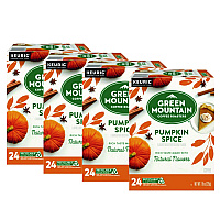 Green Mountain Coffee Fair Trade Certified Pumpkin Spice Flavored Coffee K-Cups, 96/Carton (6758CT)