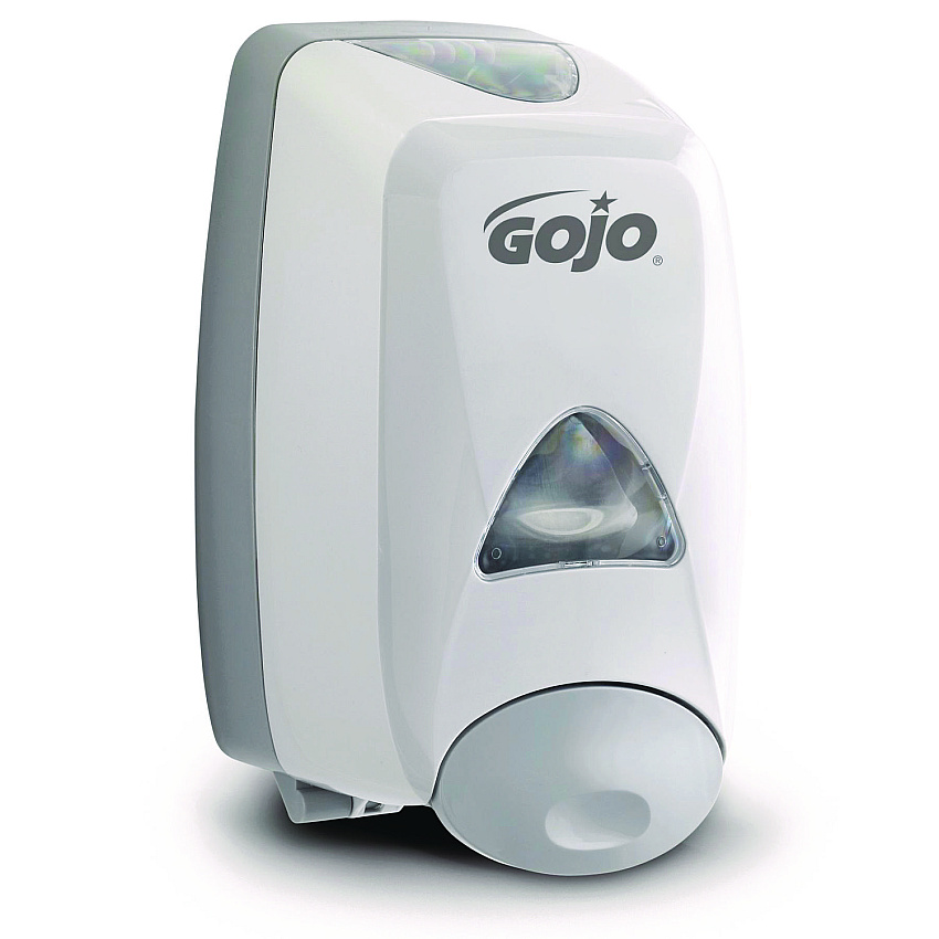 GOJO FMX-12 Soap Dispenser, 1,250 mL, 6.12 x 5.13 x 10.5, Gray/White (515006)