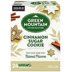 Green Mountain Coffee Cinnamon Sugar Cookie Coffee K-Cups, 24/Box (5814)