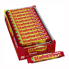 Starburst Original Fruit Chews, Cherry; Lemon; Orange; Strawberry, 12 Pieces/Pack, 36 Packs/Box (MMM01151)