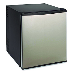 Avanti 1.7 Cu.Ft Superconductor Compact Refrigerator, Black/Stainless Steel (SAR1702N3S)