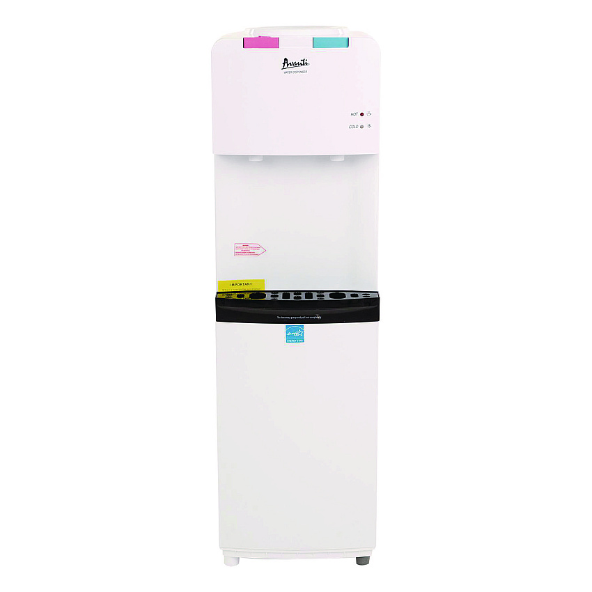 Avanti Hot and Cold Water Stand Up Dispenser, 3-5 gal, 11 x 12 x 36, White (WDHC770I0W)