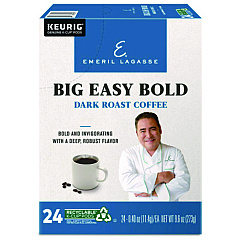 Emeril's Big Easy Bold Coffee K-Cups, 24/Box (PB1036)