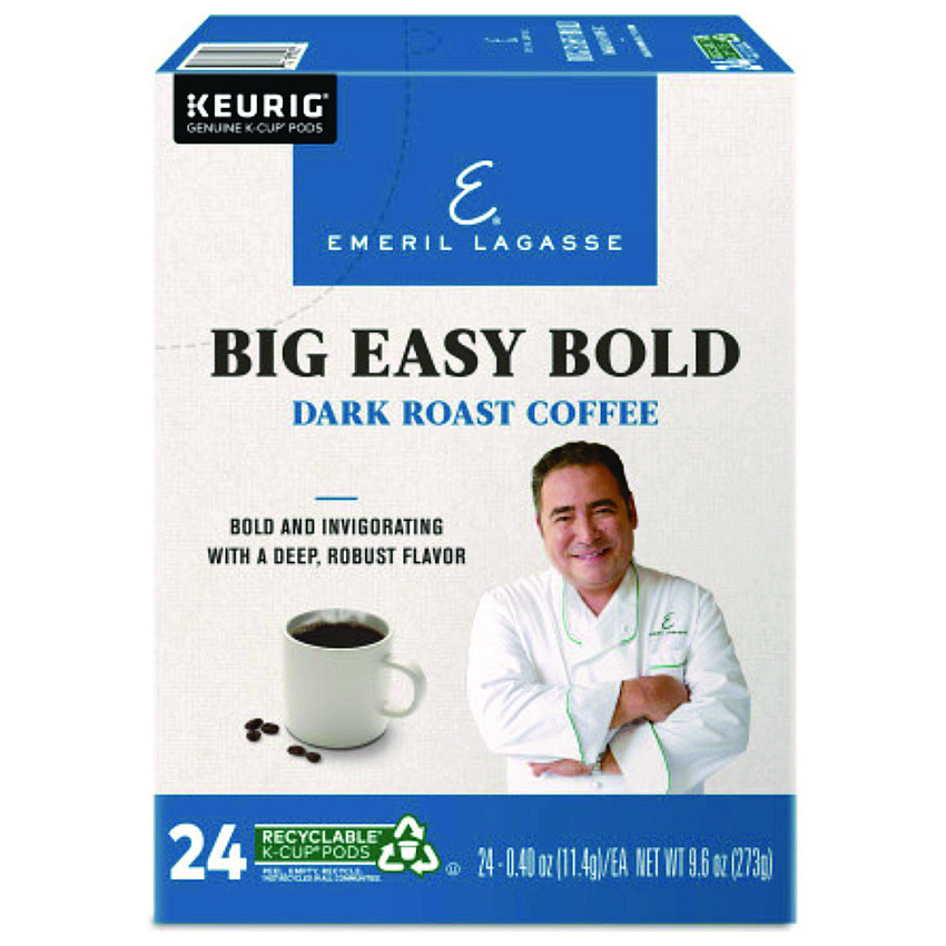 Emeril's Big Easy Bold Coffee K-Cups, 24/Box (PB1036)