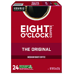 Eight O'Clock Original Coffee K-Cups, 24/Box (6405)