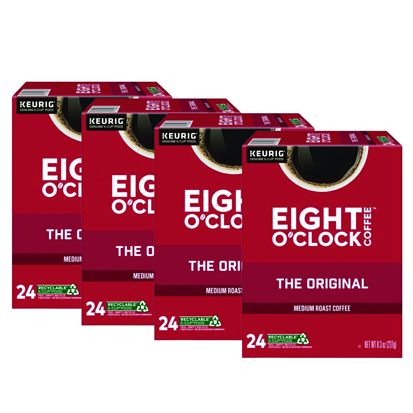 Eight O'Clock Original Coffee K-Cups, 96/Carton (6405CT)