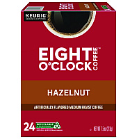Eight O'Clock Hazelnut Coffee K-Cups, 24/Box (6406)