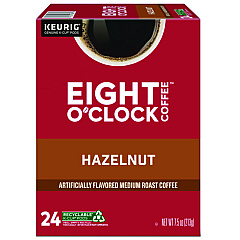 Eight O'Clock Hazelnut Coffee K-Cups, 24/Box (6406)