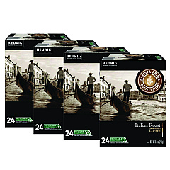 Barista Prima Coffeehouse Italian Roast K-Cups Coffee Pack, 24/Box, 4 Box/Carton (8500CT)