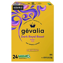 Gevalia Kaffee Dark Royal Roast K-Cups, 24/Box (5470)