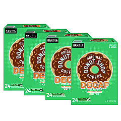 The Original Donut Shop Decaf Coffee K-Cup Pods, 96/Carton (7401)