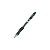 Zebra Sarasa Dry Gel X20 Gel Pen, Retractable, Medium 0.7 mm, Black Ink, Smoke Barrel, 12/Pack (46810)
