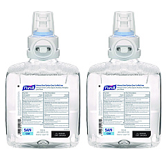 PURELL Green Certified Advanced Refreshing Foam Hand Sanitizer, For CS8, 1,200 mL, Fragrance-Free, 2/Carton (785102CT)