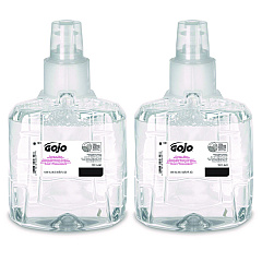 Clear and Mild Foam Handwash Refill, For GOJO LTX-12 Dispenser, Fragrance-Free, 1,200 mL Refill, 2/Carton (191102CT)