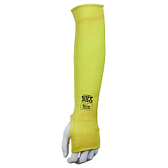 MCR Safety Economy Series DuPont Kevlar Fiber Sleeves, One Size Fits All, Yellow, 1 Pair (9378TE)