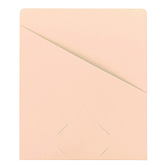 Smead Organized Up Slash Jackets, Letter Size, Manila, 25/Pack (75430)