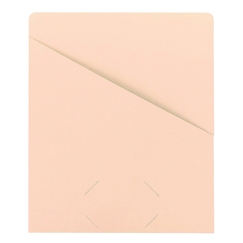Smead Organized Up Slash Jackets, Letter Size, Manila, 25/Pack (75430)