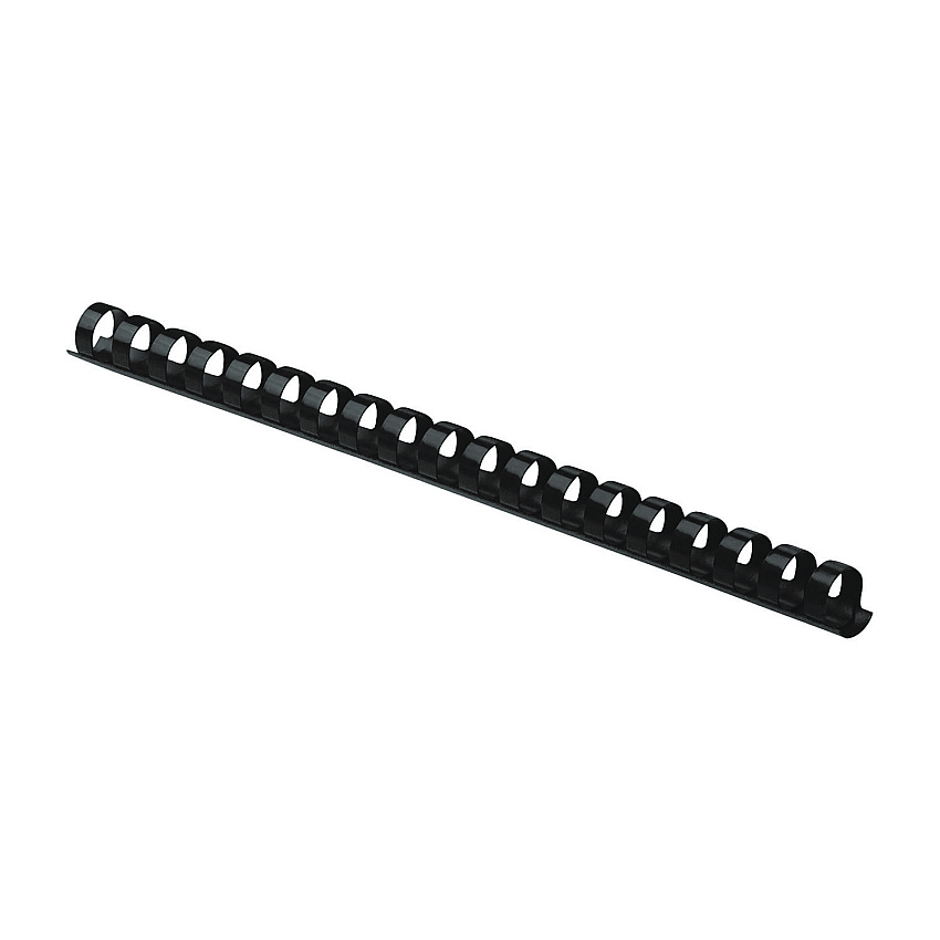 Fellowes Plastic Comb Bindings, 5/8" Diameter, 120 Sheet Capacity, Navy, 100/Pack (52390)