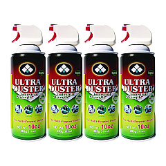 NXT Technologies Ultra Duster Industrial Strength Air Duster, 10 oz Can, 4/Pack (24401449)