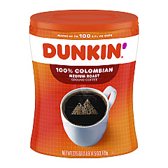Dunkin Donuts Columbian Coffee, 27.05 oz Canister (8133401292)