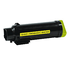 Compatible Clover Remanufactured Yellow High-Yield Toner, Replacement for 106R03692, 4,300 Page-Yield (24453969)