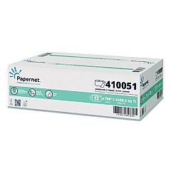 Papernet HyTech Seas Mini JRT, Septic Safe, 1-Ply, 3.3" x 750 ft, White, 6 Rolls/Carton (410051)