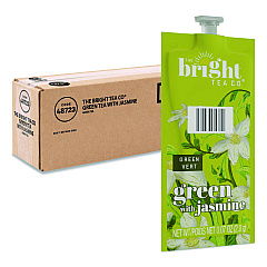 Flavia The Bright Tea Co. Green with Jasmine Tea Freshpack, 40/Carton (48723)