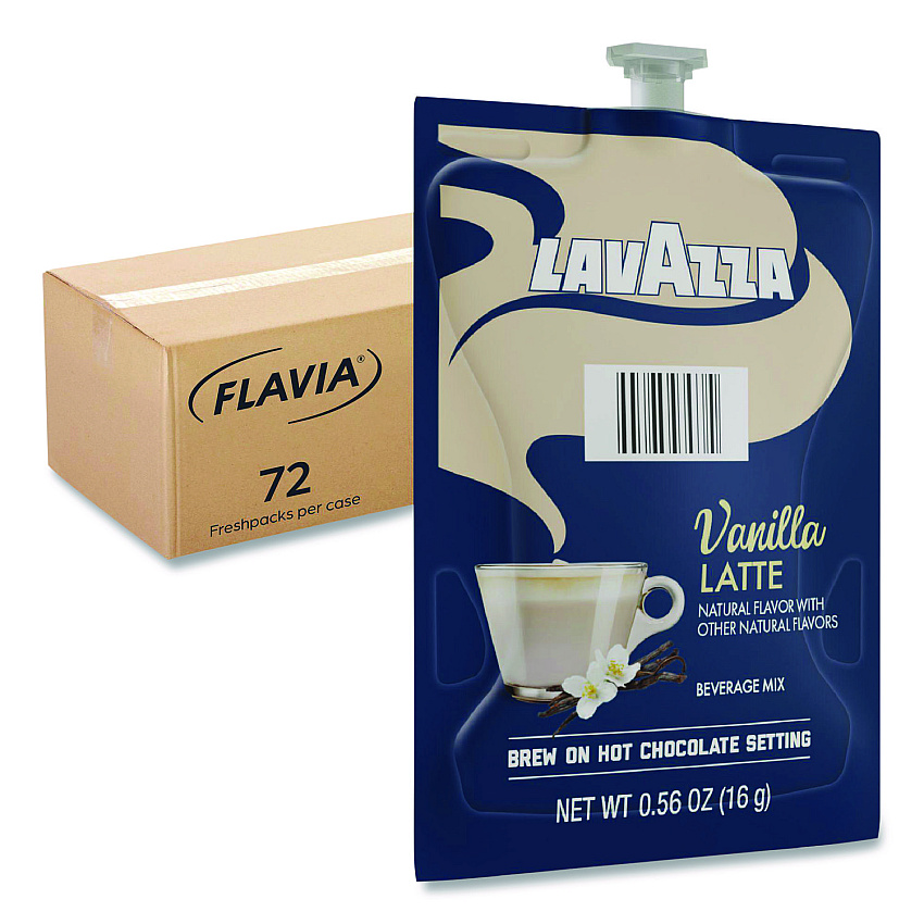 Flavia Lavazza Vanilla Latte, 72/Carton (48689)