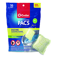 O-Cedar Cleaning PACS, Crisp Citrus Scent, 10/Pack (172400PK)