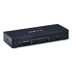 Compatible Tripp Lite Triple Display USB-C Dock, Displayport/HDMI/RJ45/USB/VGA, Black (U442ABDOCK9)