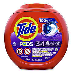 Tide PODS Laundry Detergent, Spring Meadow, 35 oz Tub, 42 Pods/Tub (9924)