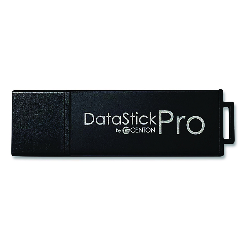 Centon DataStick Pro USB 3.2 Type A Flash Drive, 512 GB, Black (S1U3P6512G)