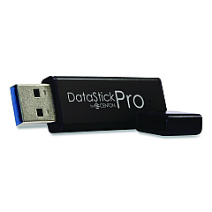 Centon DataStick Pro USB 3.2 Type A Flash Drive, 16 GB, Black, 10/Pack (S1U3P616G10B)