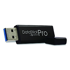 Centon DataStick Pro USB 3.2 Type A Flash Drive, 32 GB, Black, 5/Pack (S1U3P632G5B)